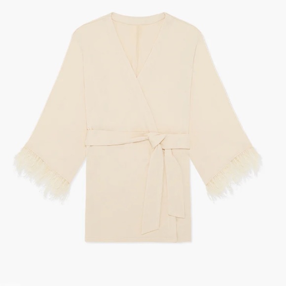 WeWoreWhat feather robe • NWT - Picture 3 of 5